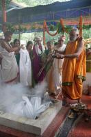 Rudra Homa (Picture Courtesy: Sanjana Hervatte Bantwal)